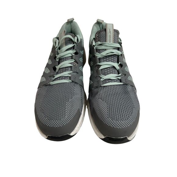 REEBOK RB316 WOMEN'S STEEL TOE GREY/MINT GREEN ATHLETIC WORK SHOES 10.5 D Wide - Picture 7 of 8